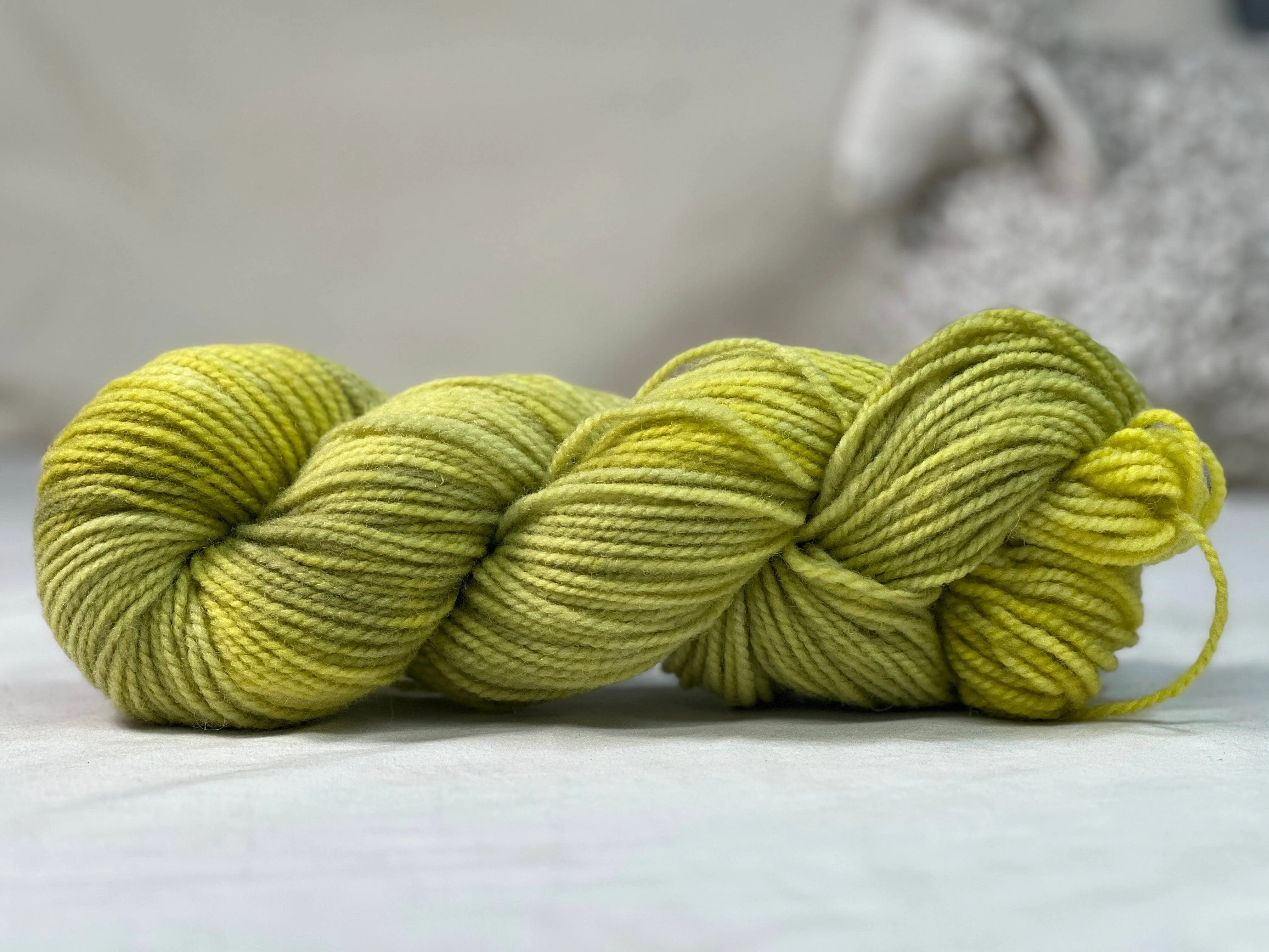 Studio Hand Dyed- Lime Rickey 2 ply