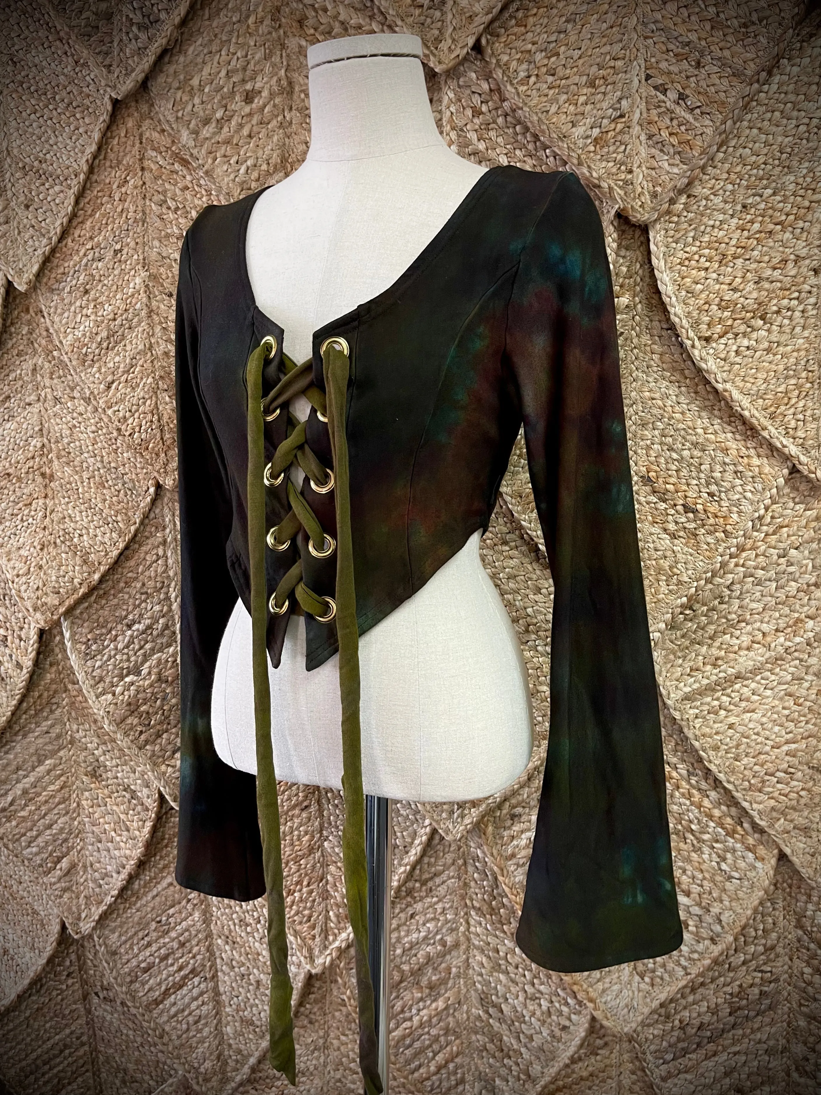 Sunken Treaure Tui Laceup Top
