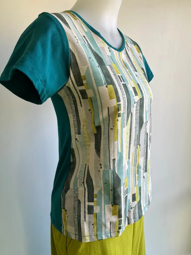 Surge Forest   Lime Ava Tee