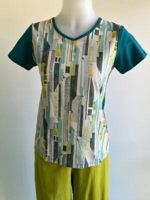 Surge Forest   Lime Ava Tee