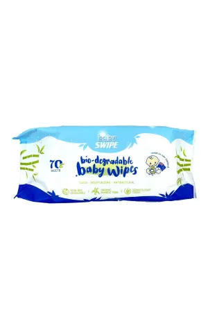SWIPE Bio-Degradable Baby Wipes 70
