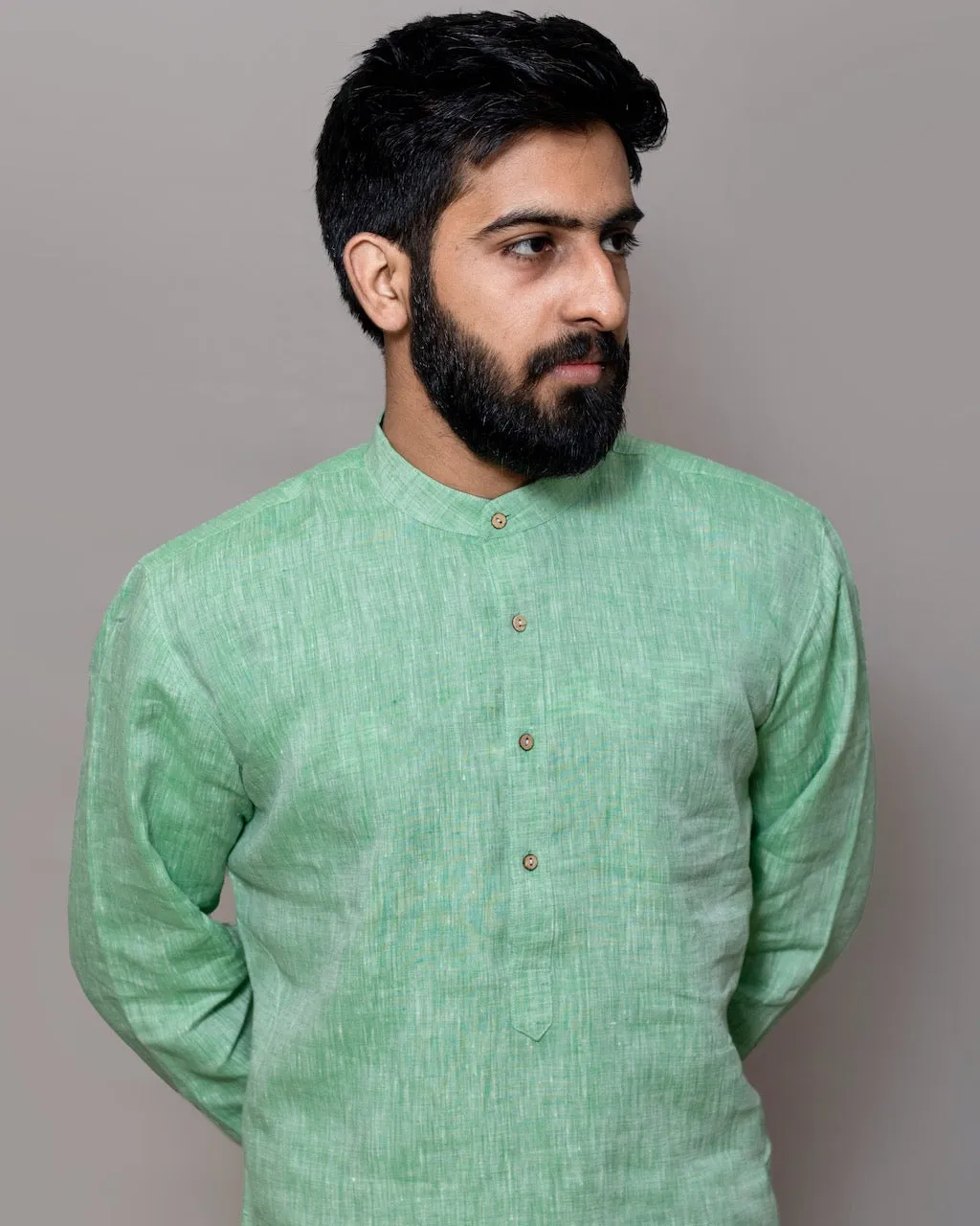 Tabeer - Pure Linen Kurta
