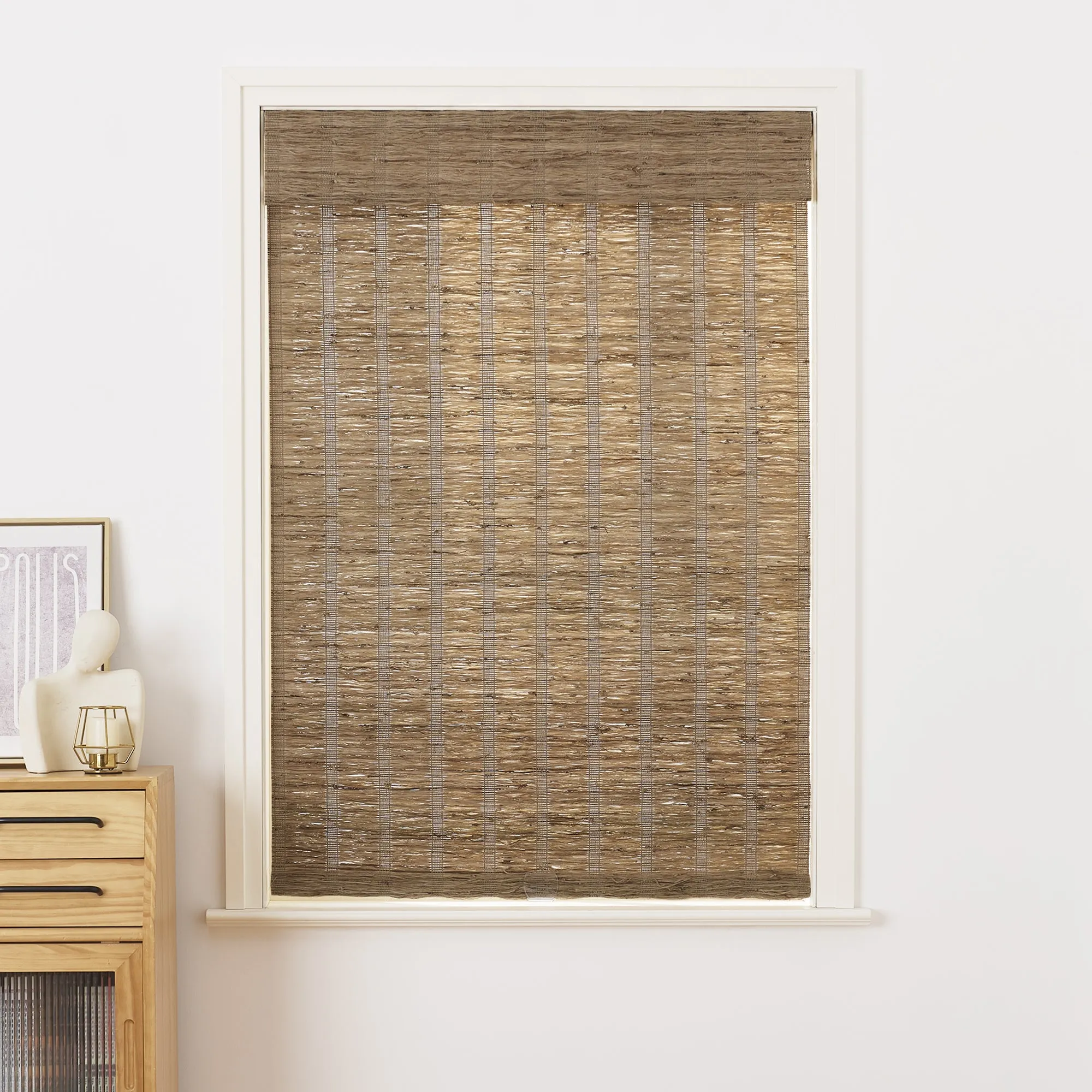 Tailor Woven Bamboo Shade| Almond