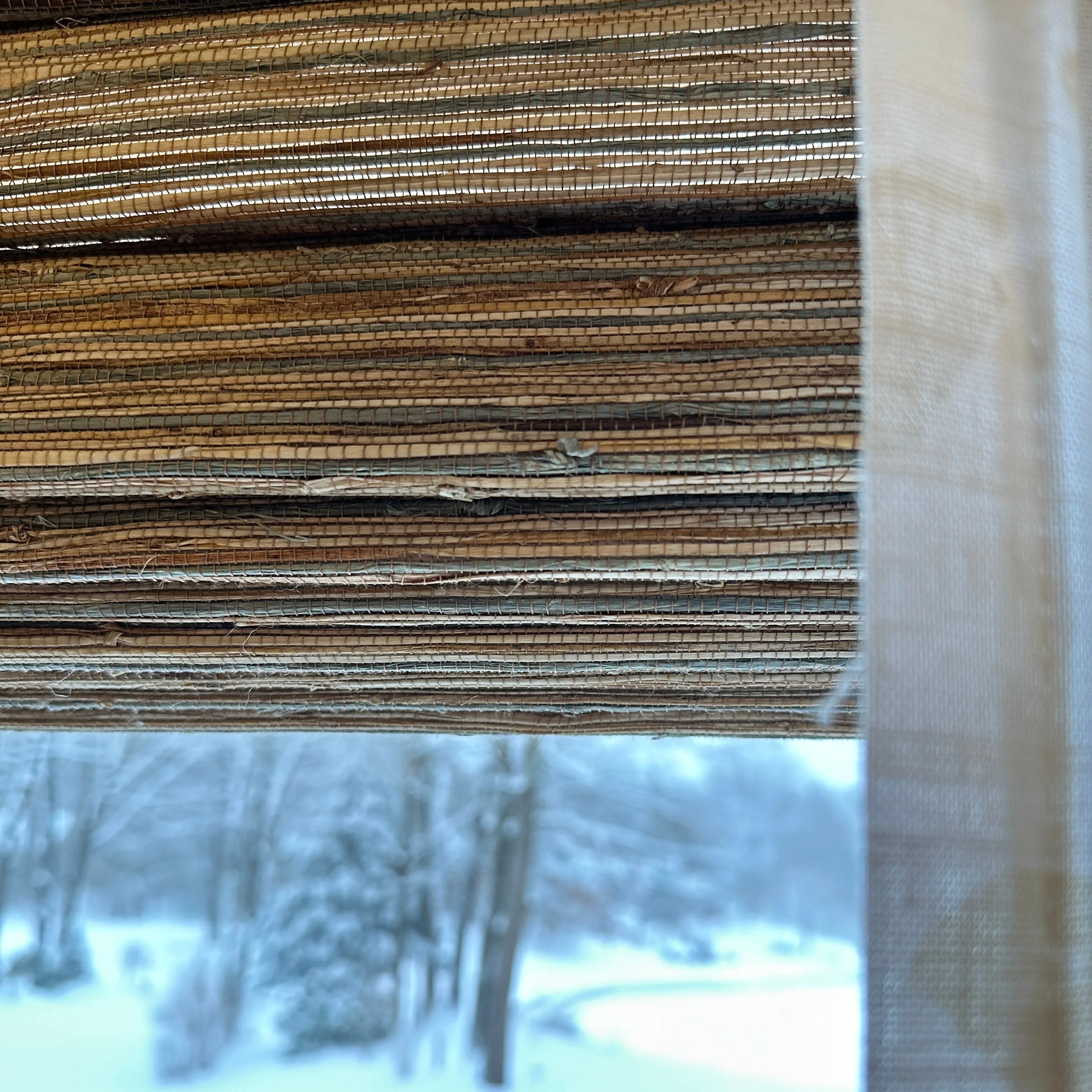 Tailor Woven Bamboo Shade| Honeynut