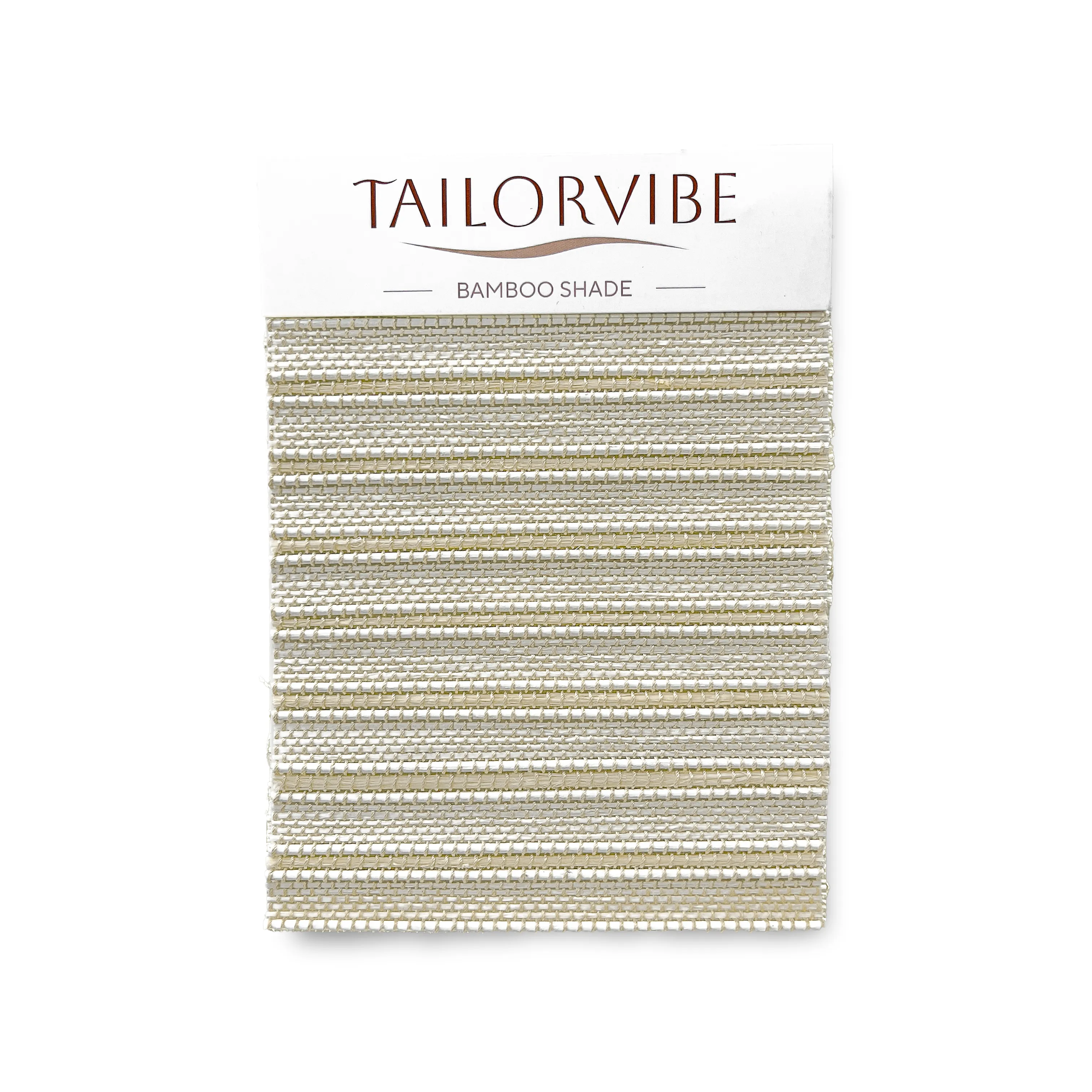 Tailor Woven Bamboo Shade| Marble White