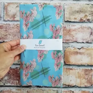 Tea Towel Krinkle Print