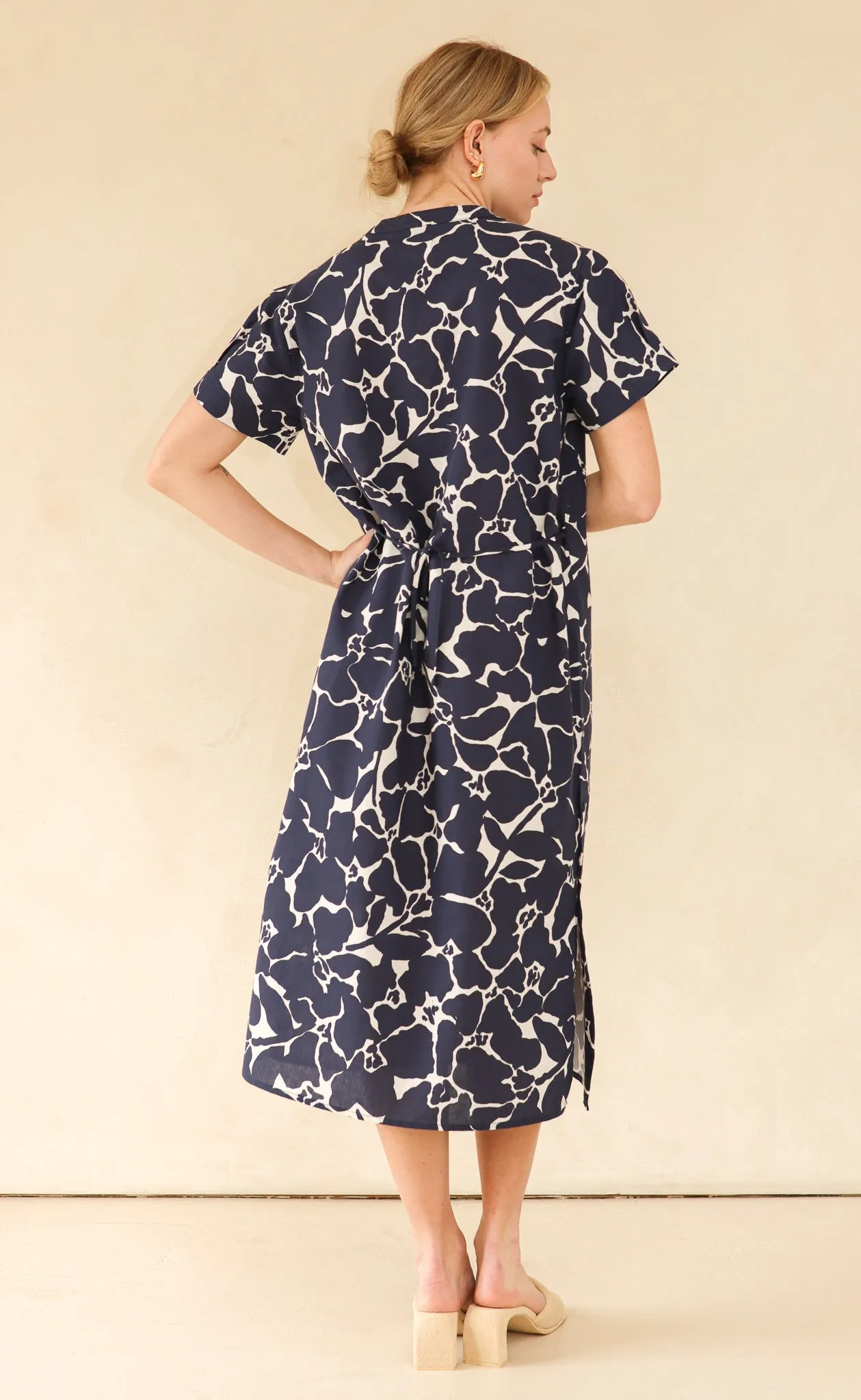 The Naturalist - Shift Dress - Linen Cotton Blend