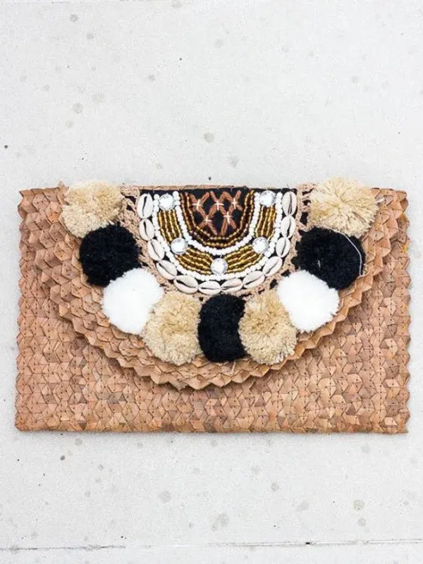 The Nias | Bamboo Clutch