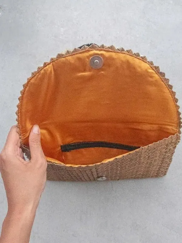 The Nias | Bamboo Clutch