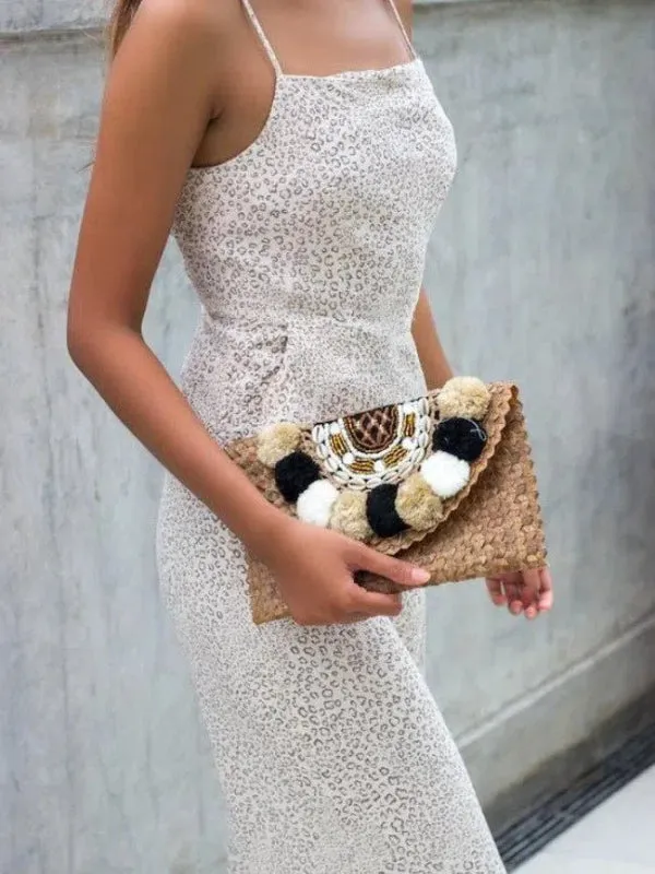 The Nias | Bamboo Clutch