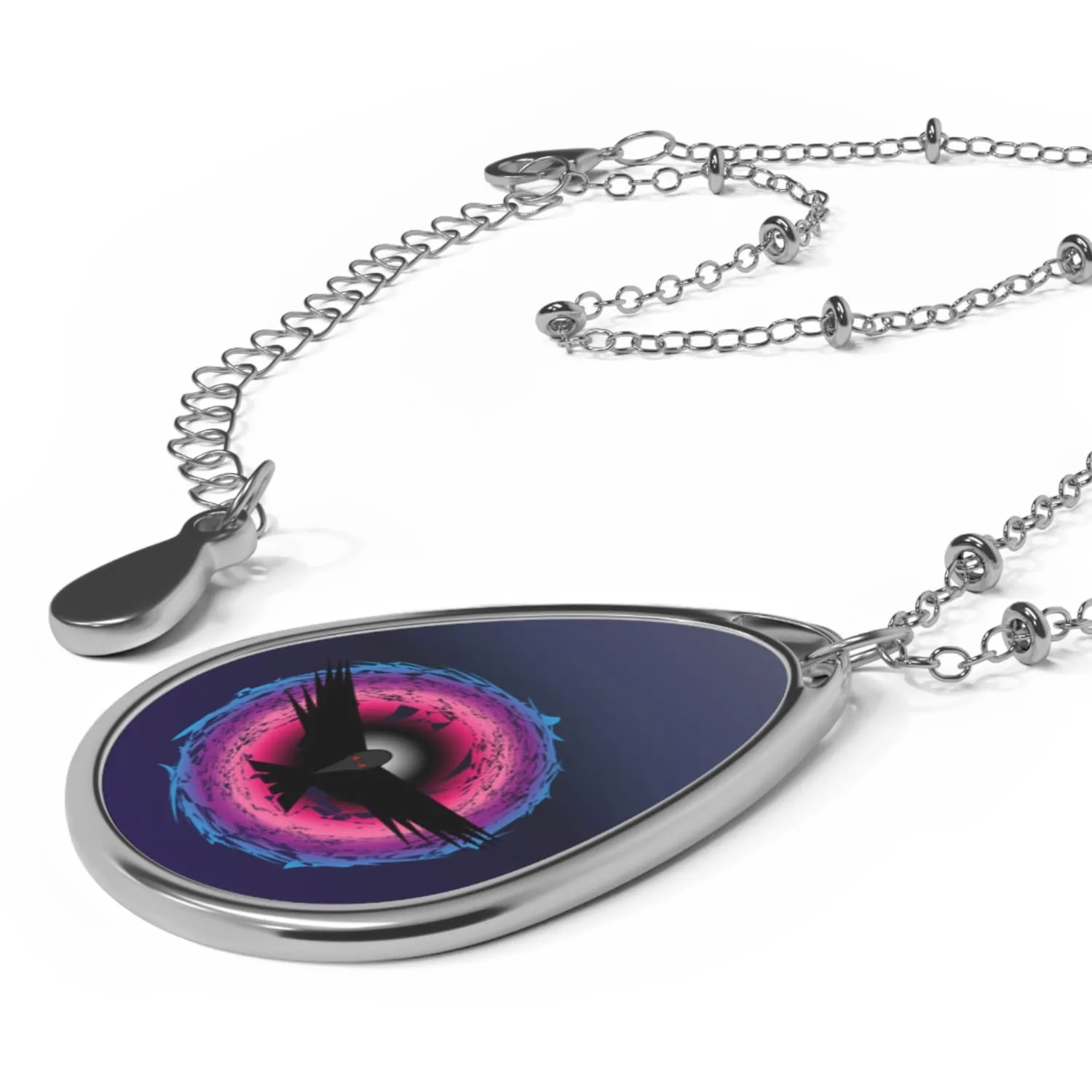 The Raven - Raven Queen - Matron of Ravens Holy Symbol Necklace