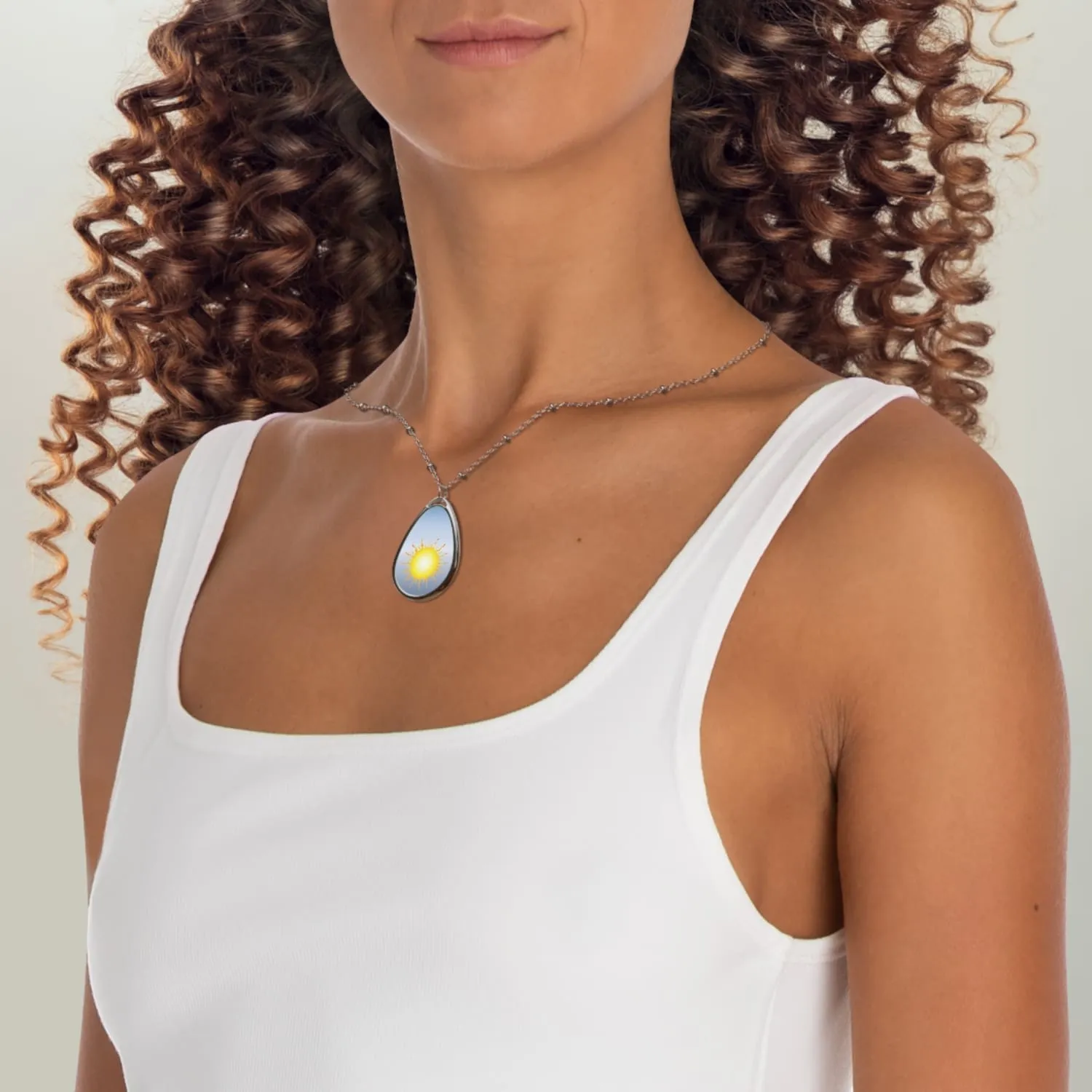 The Sun - Pelor - Amaunator - Lathander Holy Symbol Necklace