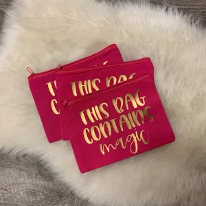 This Bag Contains Magic Makeup Bag