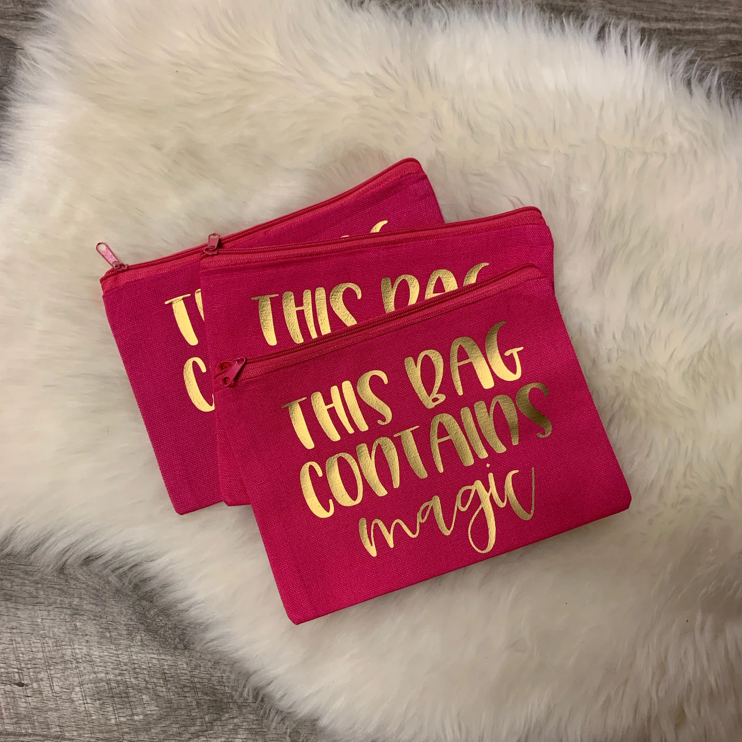 This Bag Contains Magic Makeup Bag