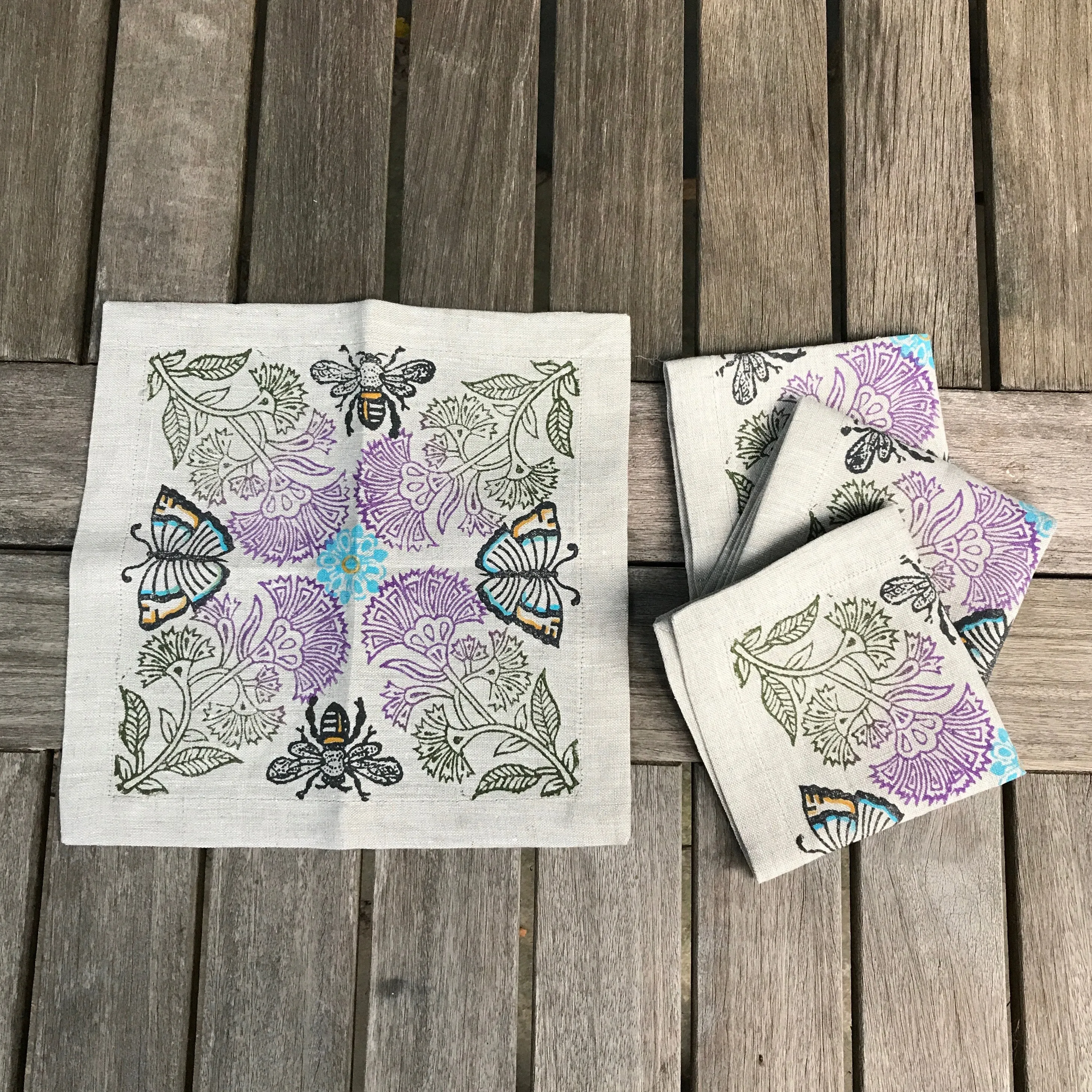 Thistle Bee Sweet Cocktail Napkin