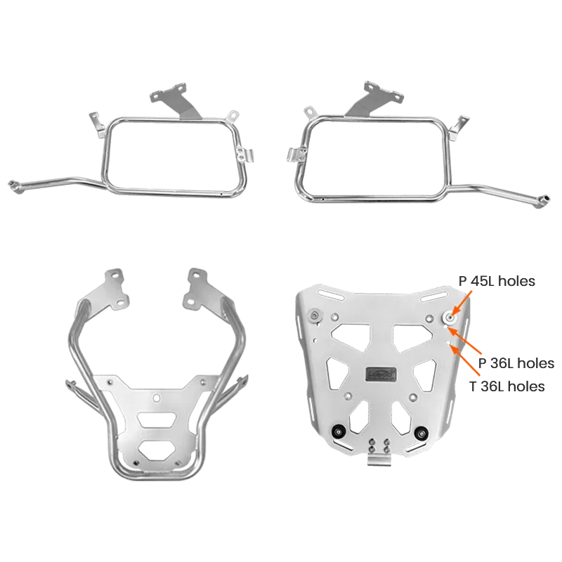 TIBET Series Side Cases and Top Case-HONDA CB400X-CB500X (2021- )