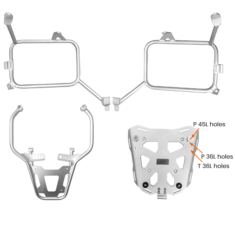 TIBET Series Side Cases and Top Case-KTM 390Adventure (2021- )