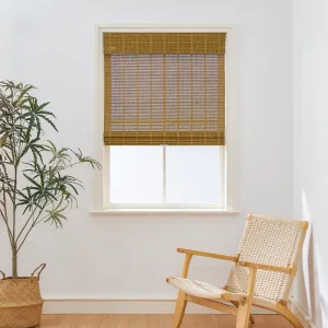 Tina Woven Bamboo Shade| Cloudy Carbon