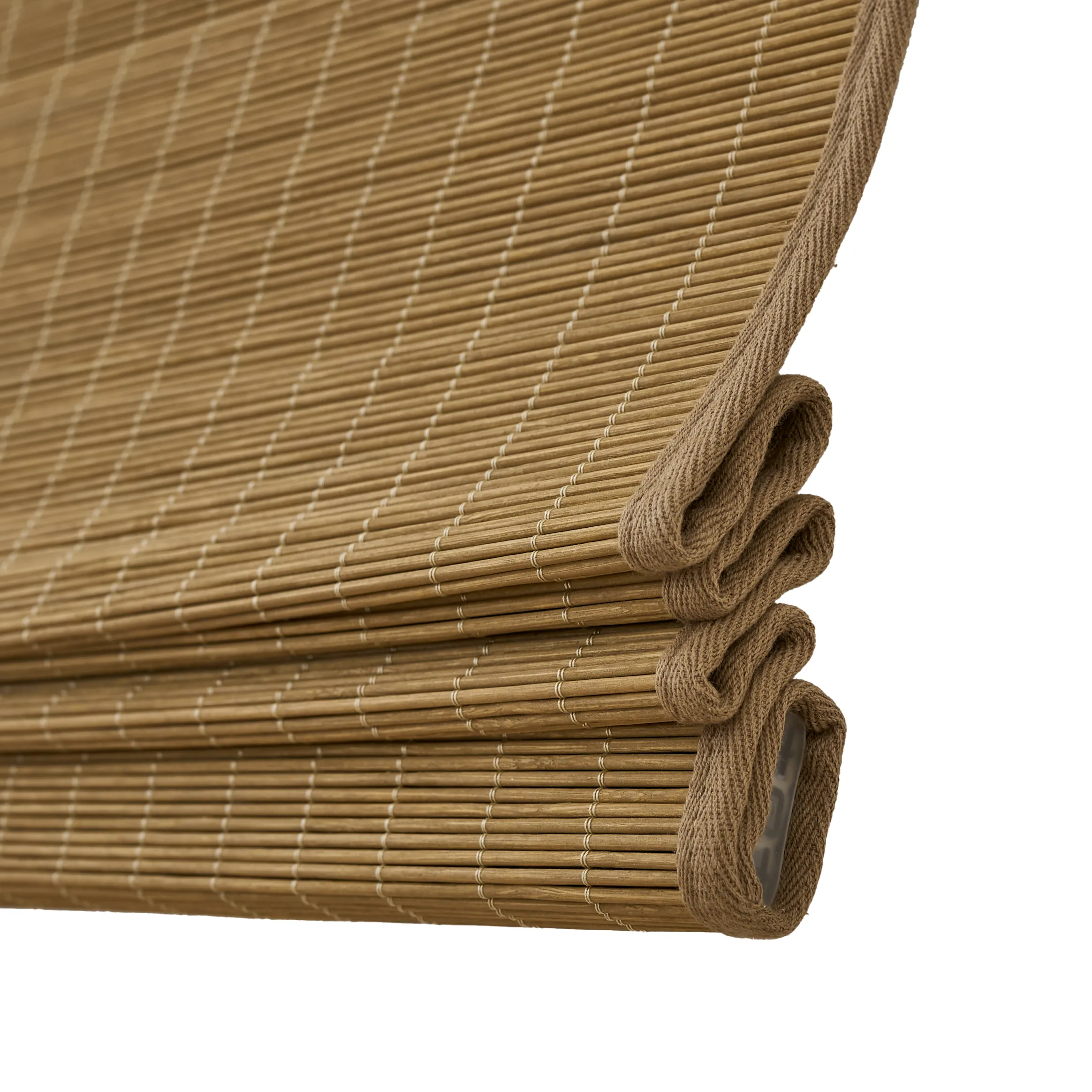 Tina Woven Bamboo Shade| Light Carbon
