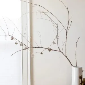 Tiny Crochet Star Garland Kit, Ivory