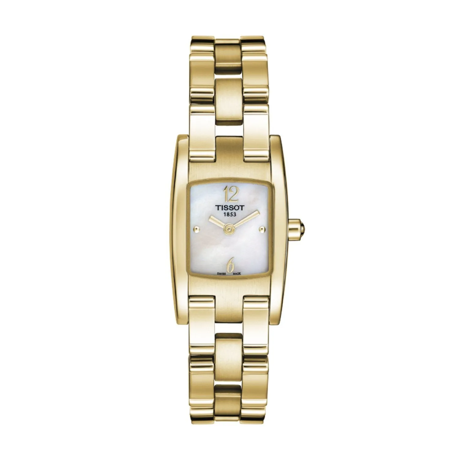 Tissot 12.5mm T3 Gold Coated Steel Bracelet