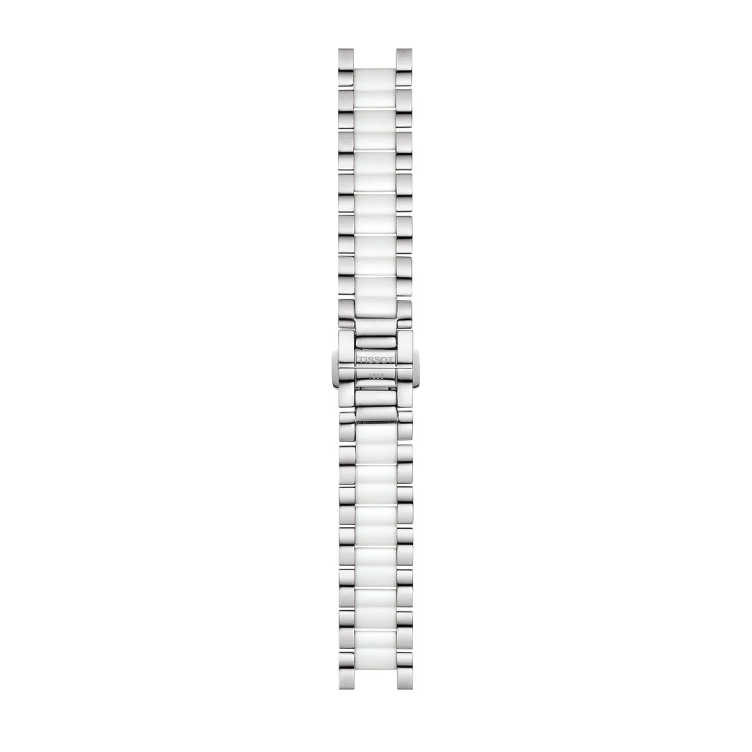 Tissot 16mm Ceramic White ceramic and steel bracelet