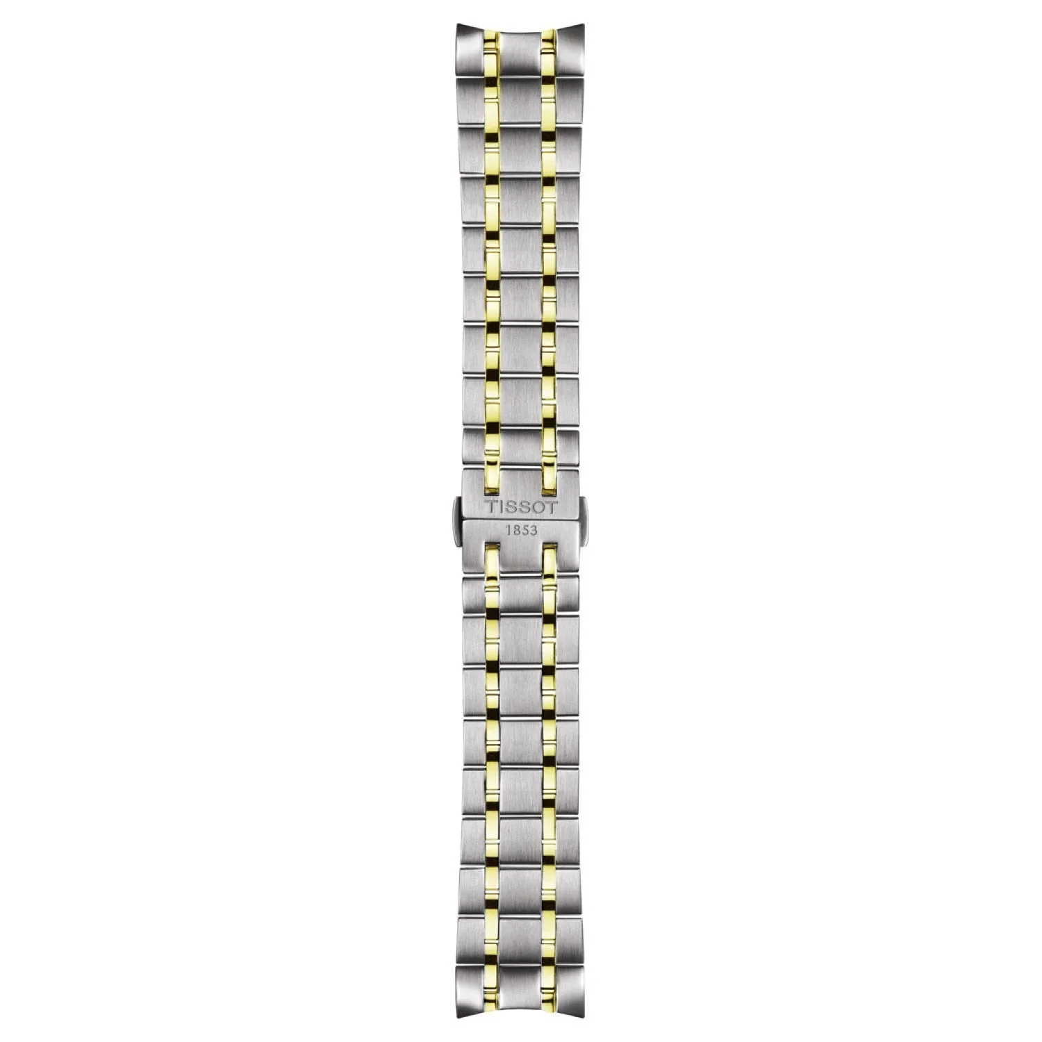 Tissot 21mm Chemin Des Tourelles Two-Tone Coated Steel Bracelet