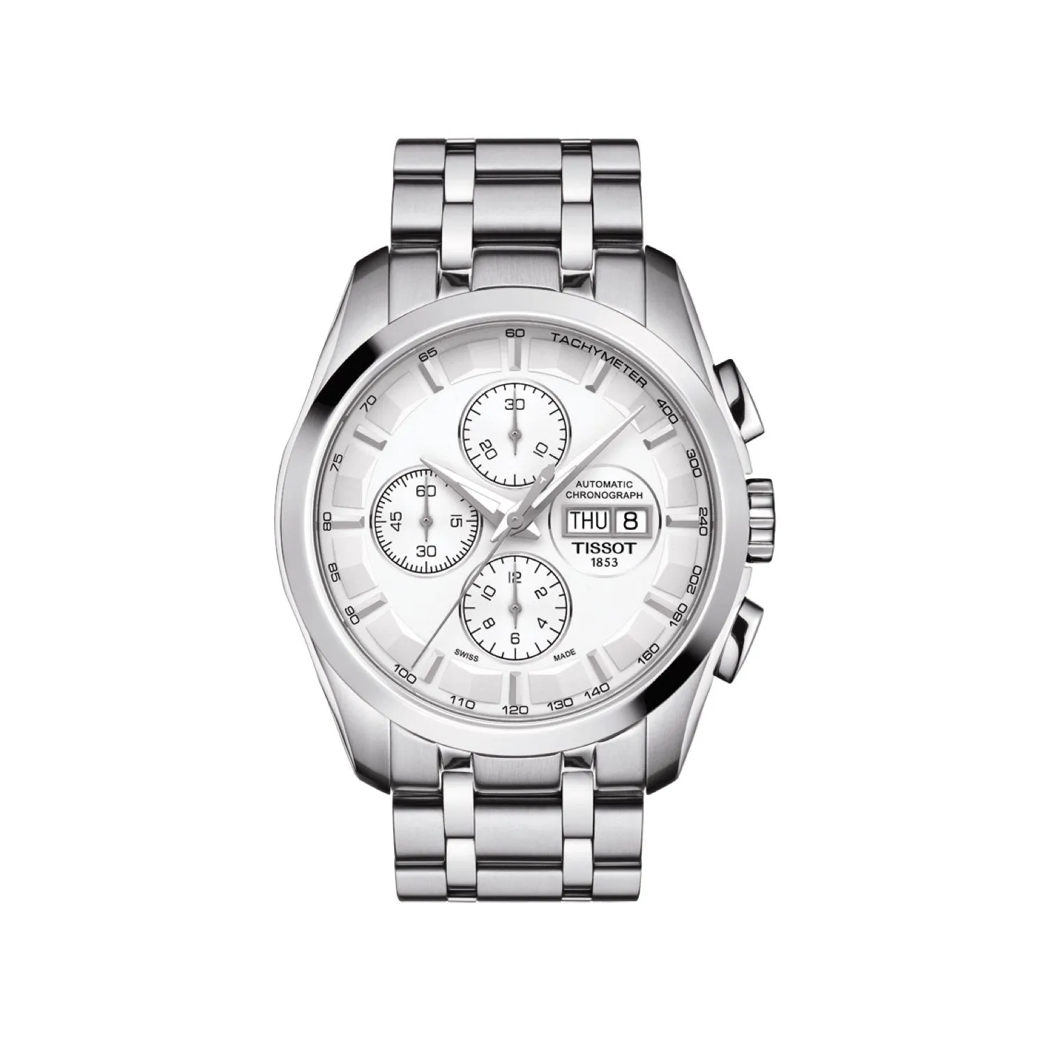 Tissot 24mm Couturier Stainless steel bracelet