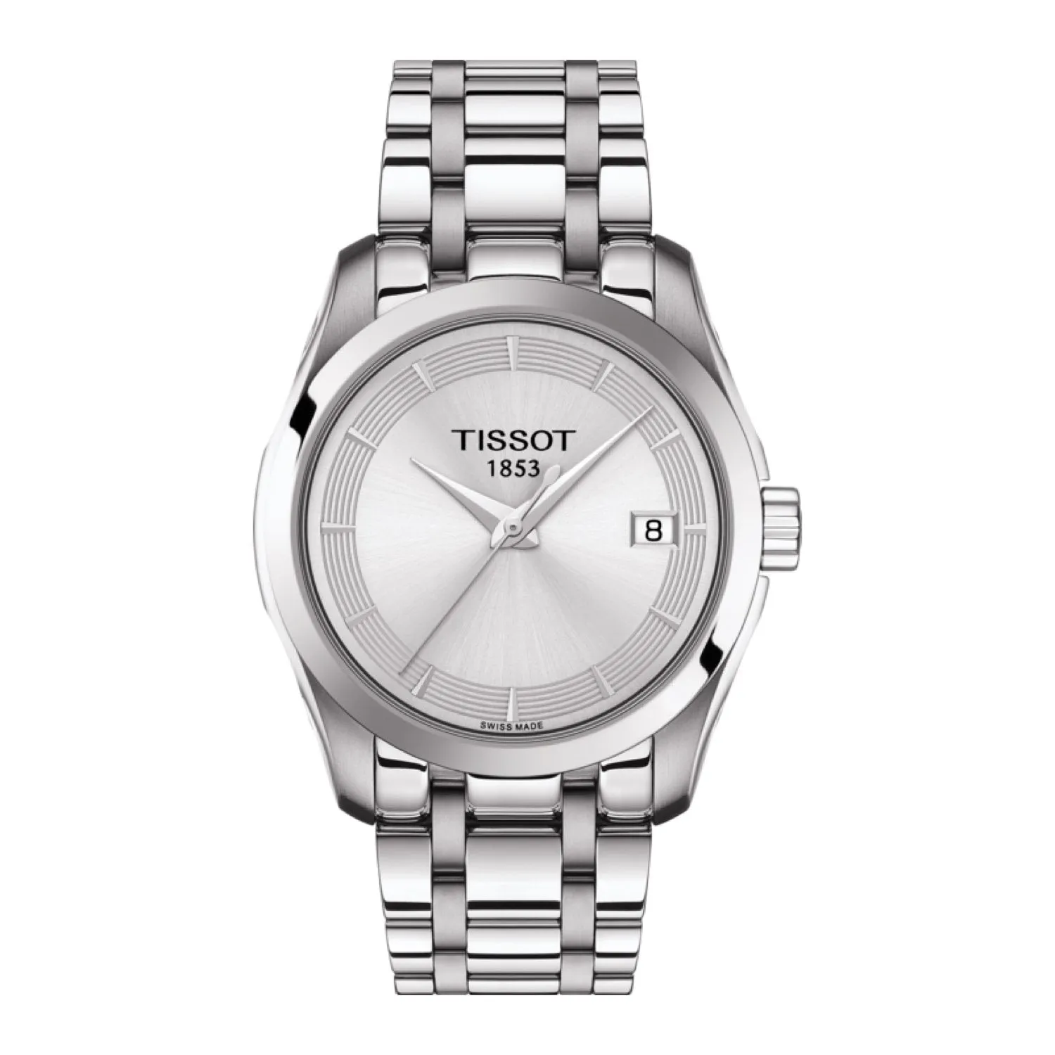 Tissot Couturier 18mm Stainless Steel Bracelet