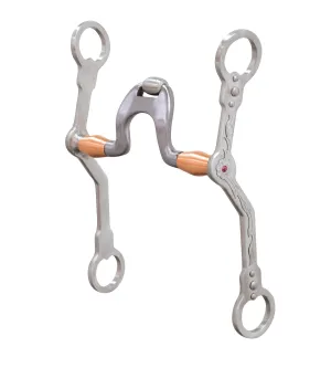 Tool Bit with Stainless Steel & Pink Stone
