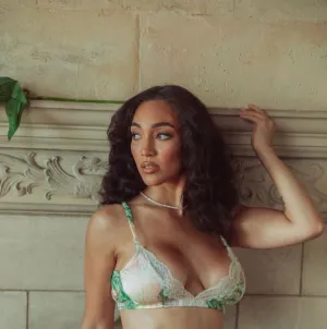 Triangle Bralette - Poised Peacock -