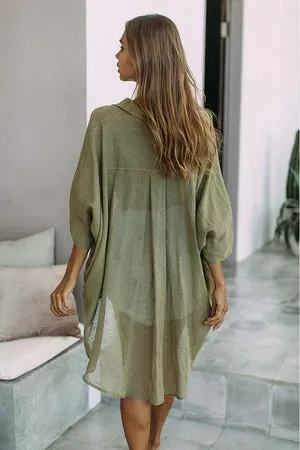 Tulum Top - Sage