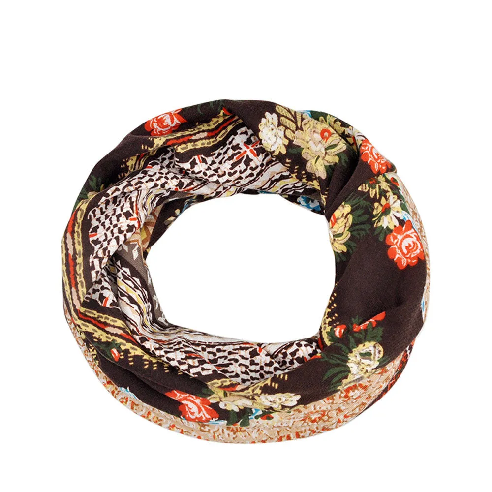 Unisex Print Ruffle Beanie