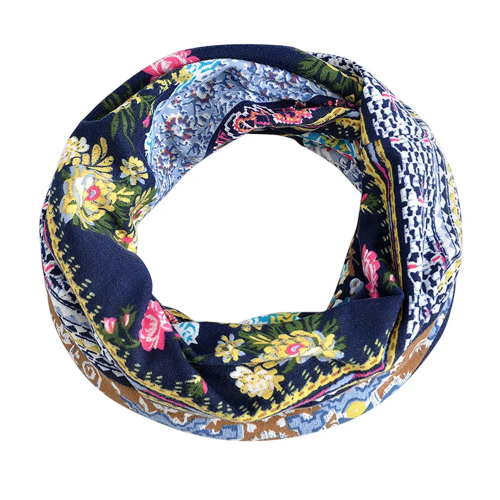 Unisex Print Ruffle Beanie