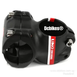 UNO 35mm Alloy 0 Degree AM MTB Red Black Stem 31.8mm 