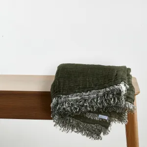 Urban Oasis Melua Throw Blanket Thyme