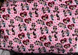 Valentine Mouse Bummies- bamboo French terry