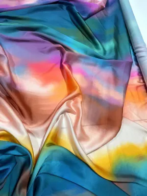 Vibrant Tie Dye Fabric by the Yard for Sewing and Crafting Projects