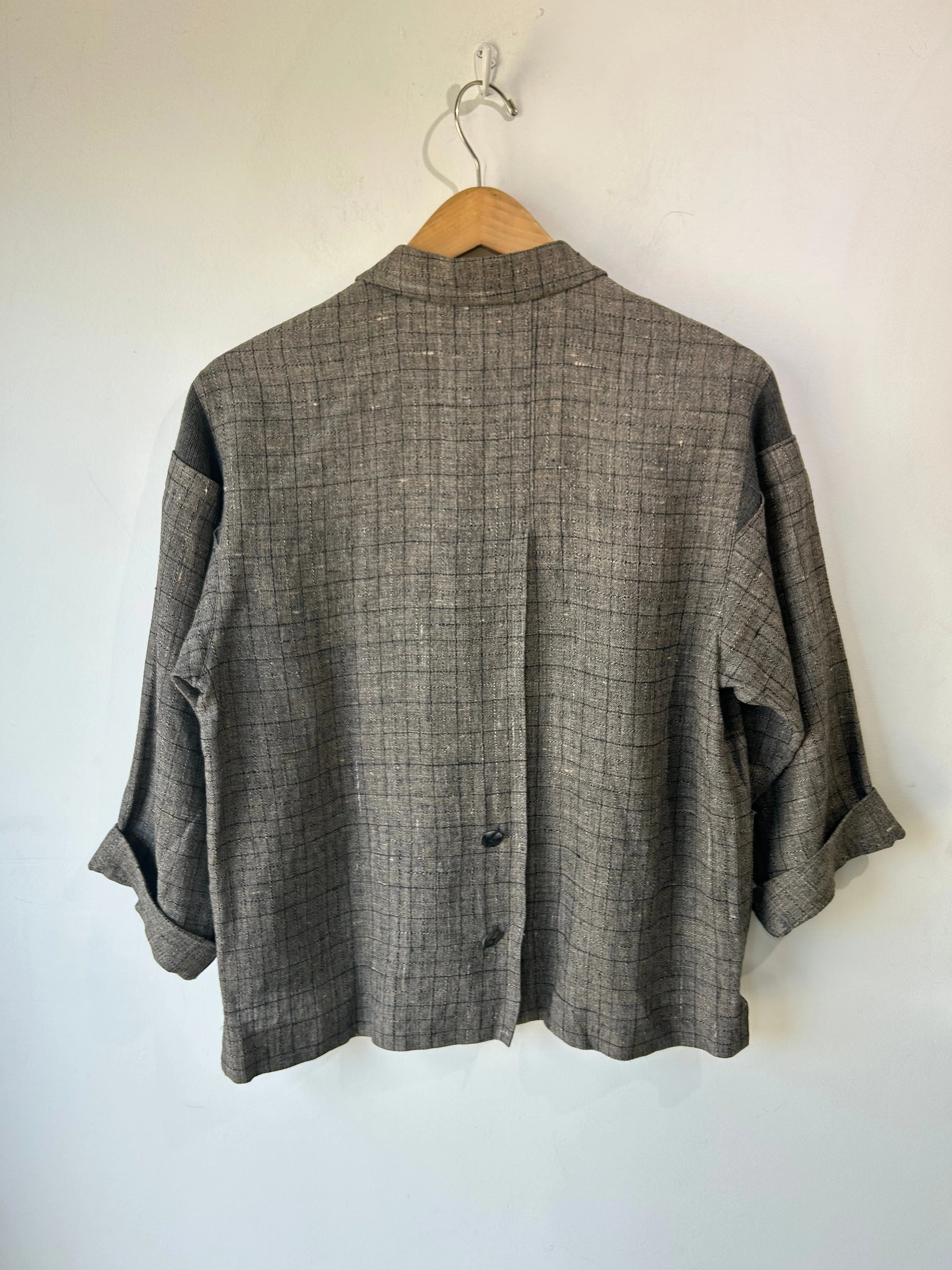 Vintage Matsuda Grey Linen Jacket