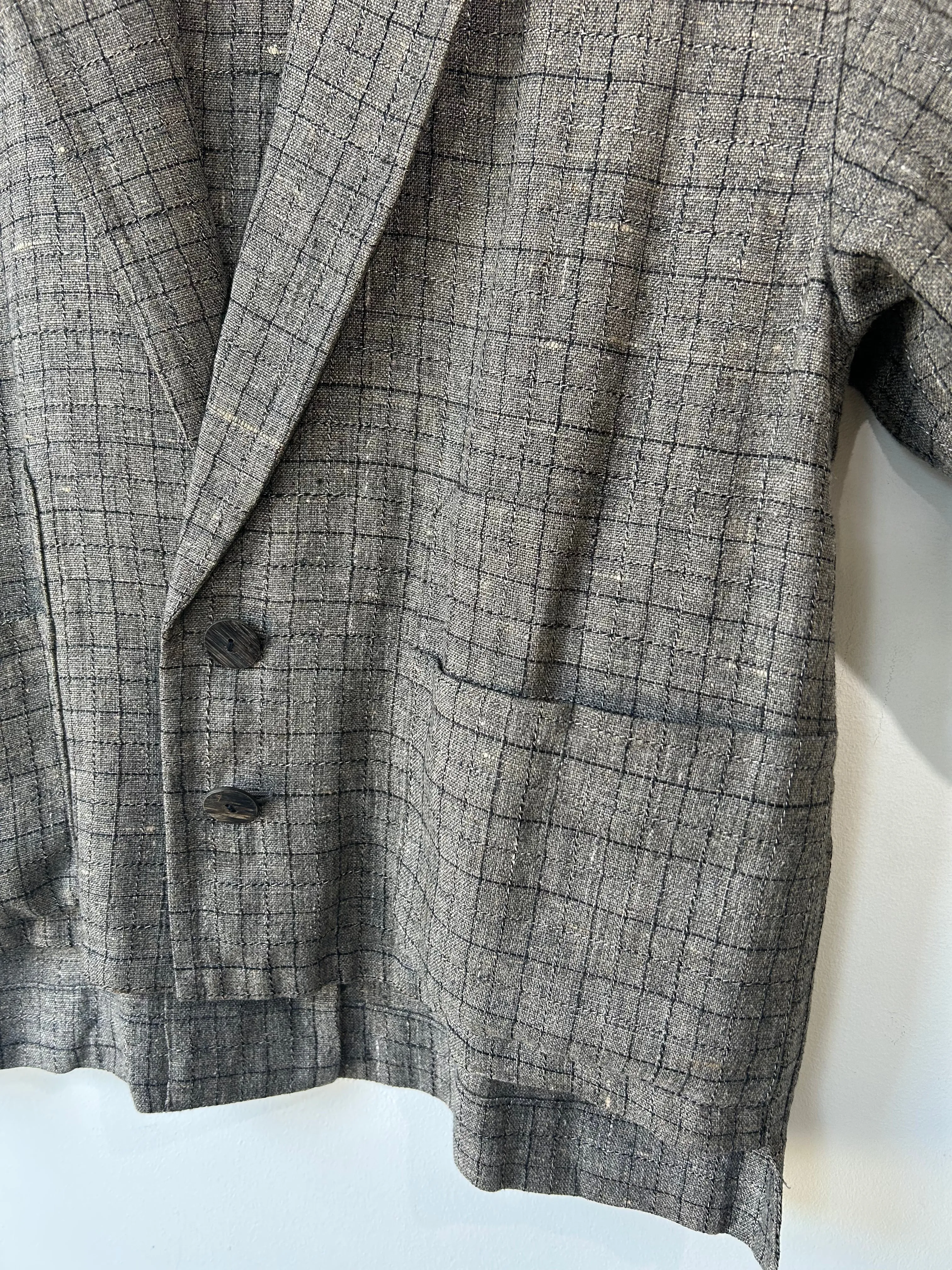 Vintage Matsuda Grey Linen Jacket