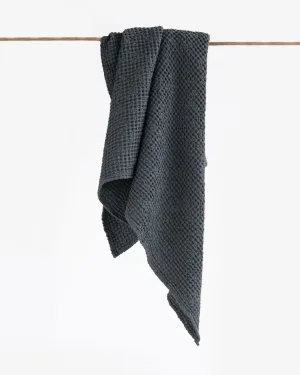Waffle Linen Bath Towel