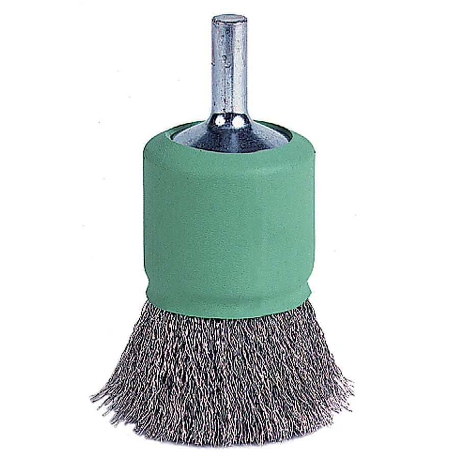 Weiler Coated Cup 1" Crimped Wire End Brushes