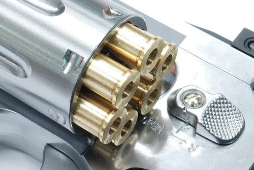 WG 703 Revolver 8 CO2 .177 Cal Pistol (Silver)
