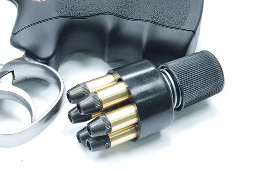 WG 703 Revolver 8 CO2 .177 Cal Pistol (Silver)
