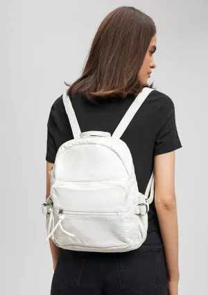 White Backpack