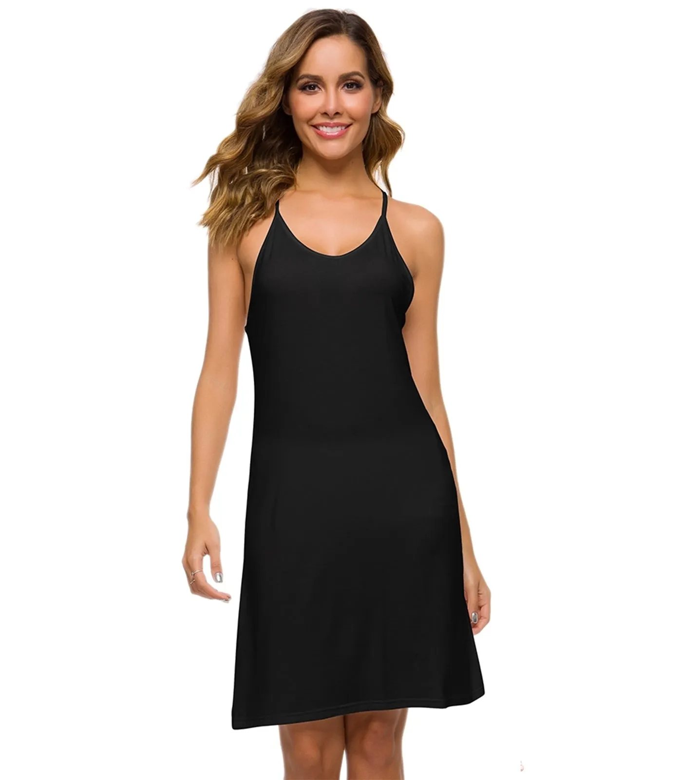 WiWi Full Slips Chemise Sexy Lingerie Nightgown