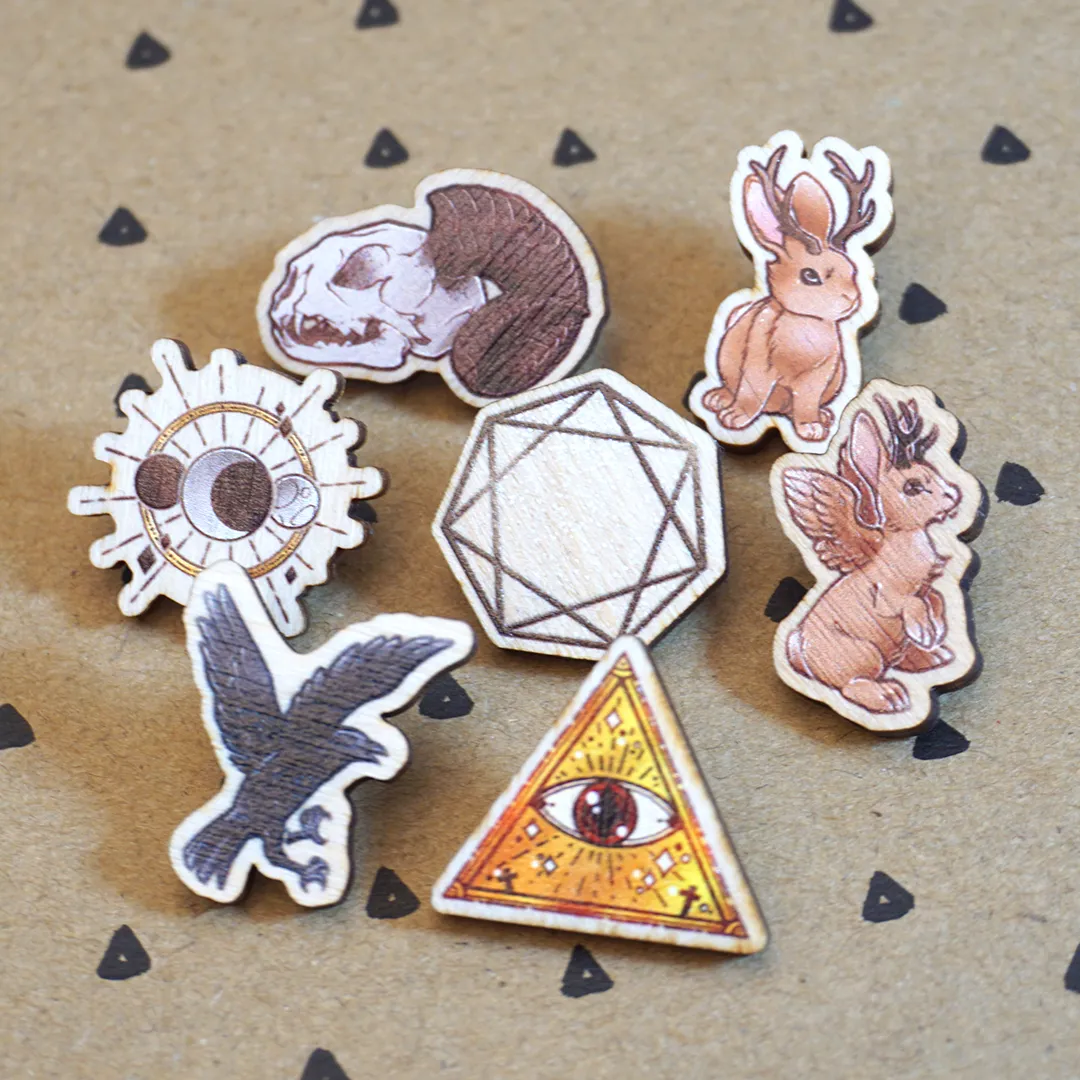 Wolpertinger | Wooden Pin