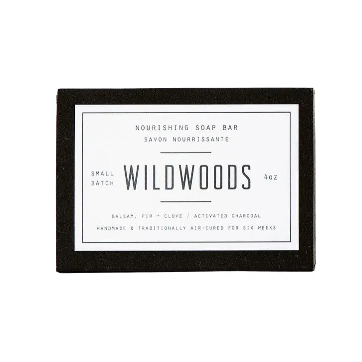 Woodlot | Wildwoods Charcoal Bar Soap - 4 oz