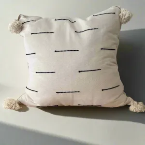 XL Cotton Tassel Pillow № 3