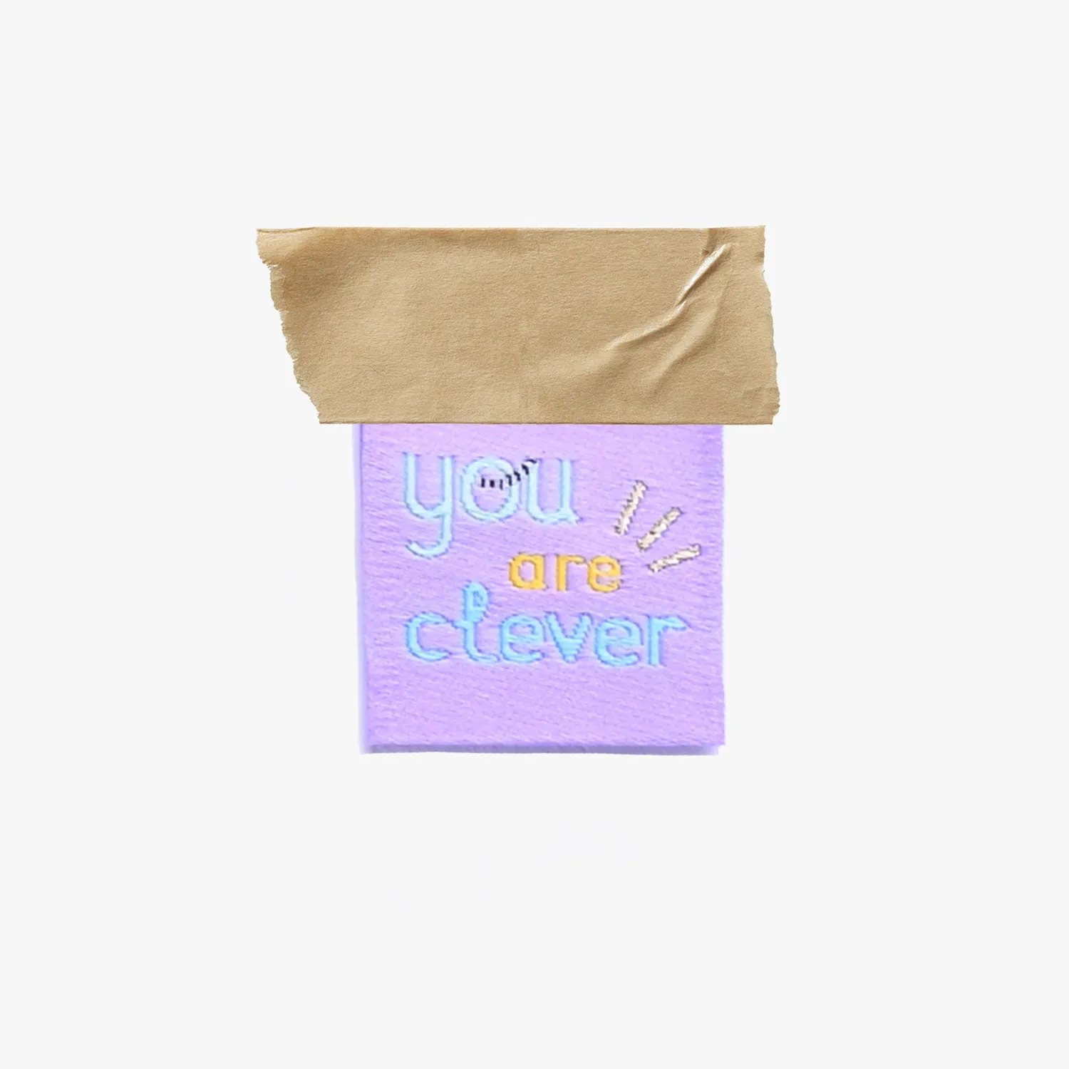 You Are Clever by KATM X Brook Gossen | 6 Sew-in Labels